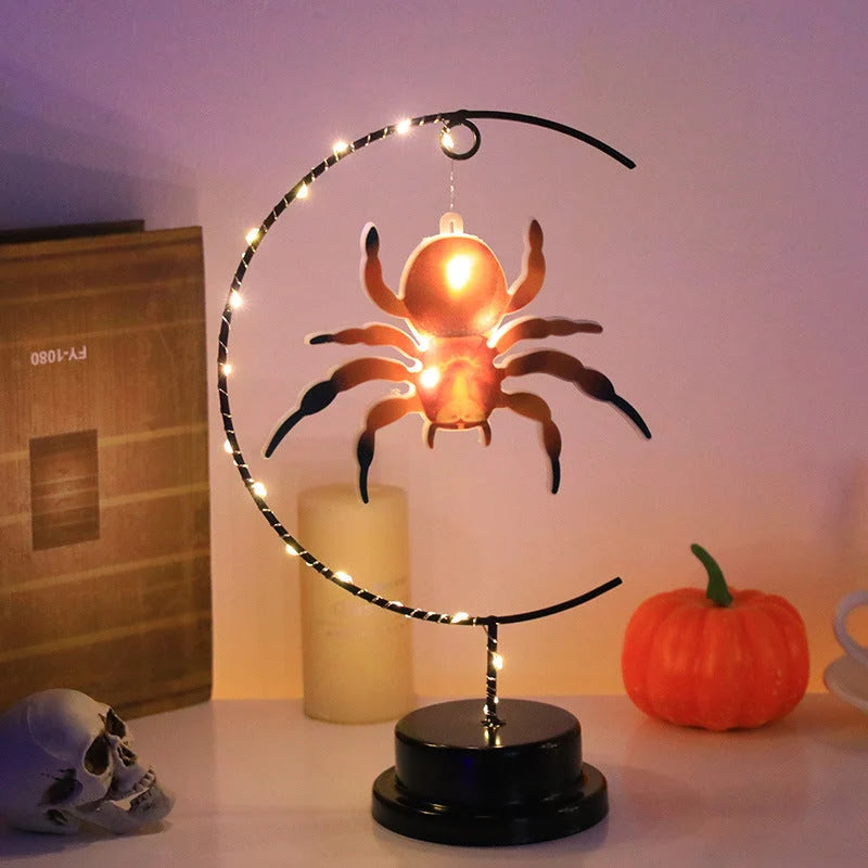 Halloween LED Decoration Battery-Powered Warm White or Purple Glow