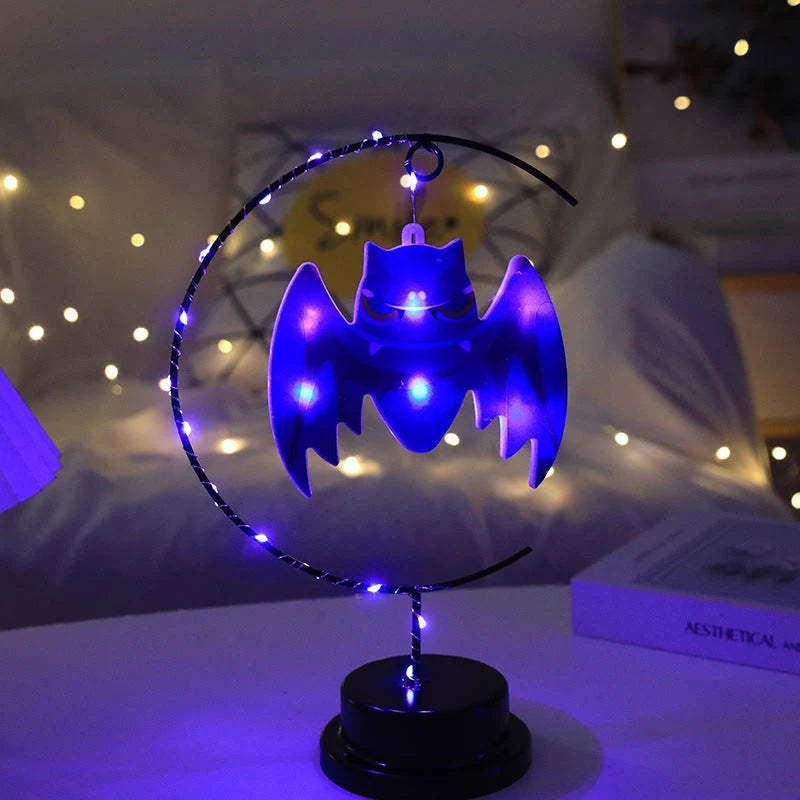 Halloween LED Decoration Battery-Powered Warm White or Purple Glow