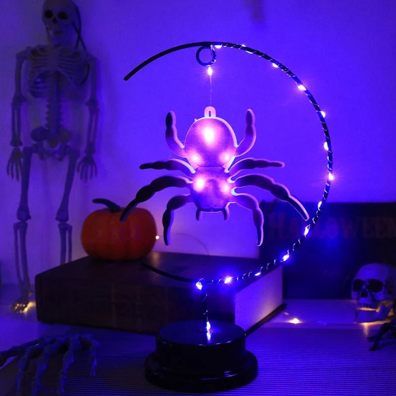Halloween LED Decoration Battery-Powered Warm White or Purple Glow