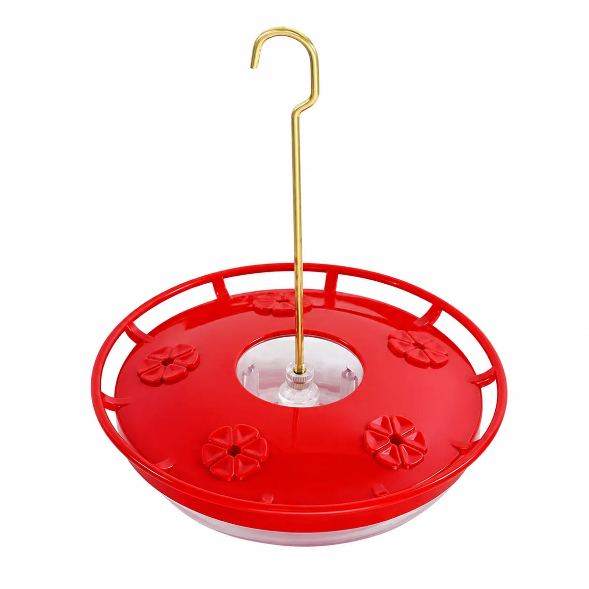 Hummingbird Feeder Built-In Ant Moat 5 Feeding Ports