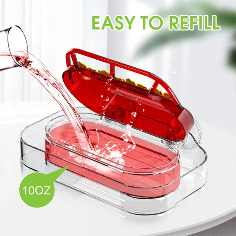 Hummingbird Feeder Clear Window Mount 8 Oz Capacity Ant Moat