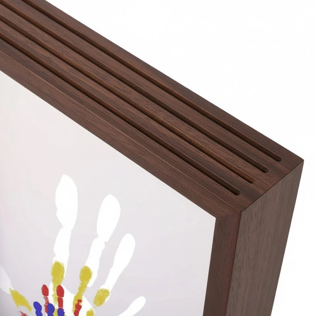 Keepsake Frame Baby Handprint & Footprint Non-Toxic Clay