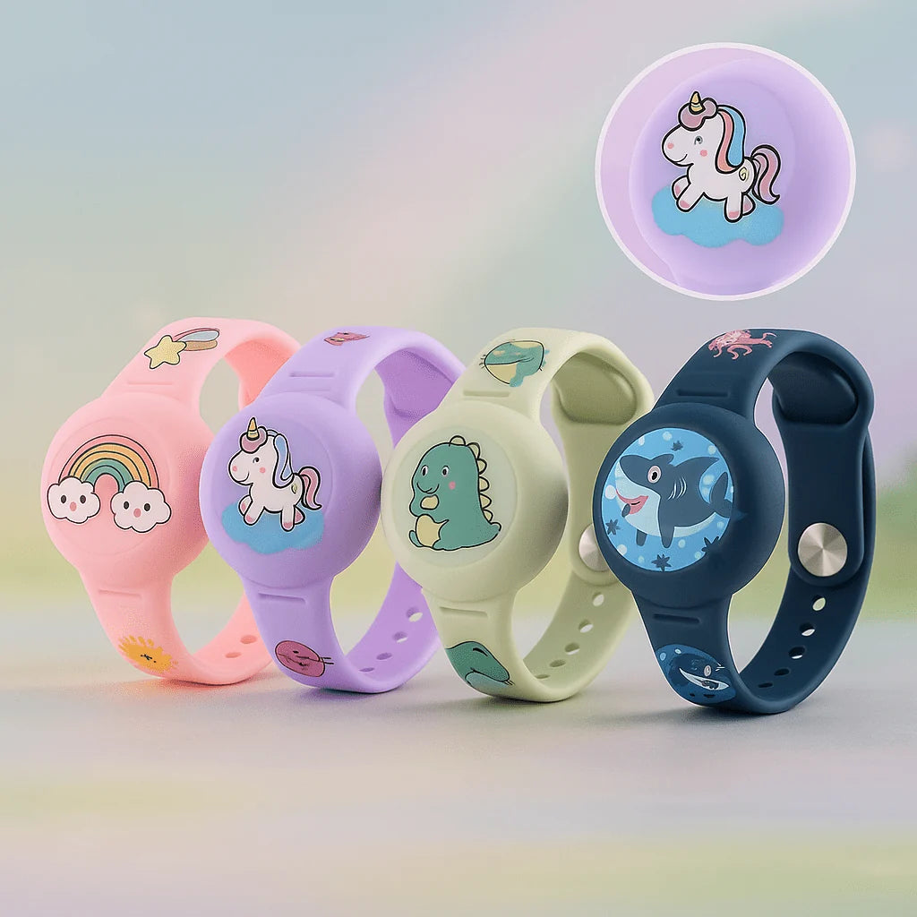 Kids GPS Tracking Bracelet Real-Time Location Adjustable Lightweight Fit