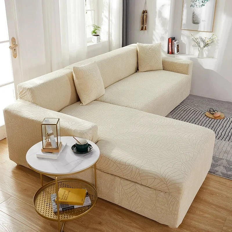 L-Shaped Sofa Cover Machine-Washable Pet Hair & Stain Protection