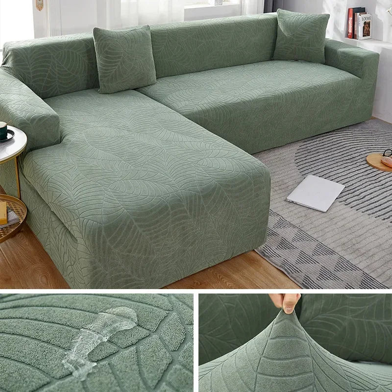 L-Shaped Sofa Cover Machine-Washable Pet Hair & Stain Protection