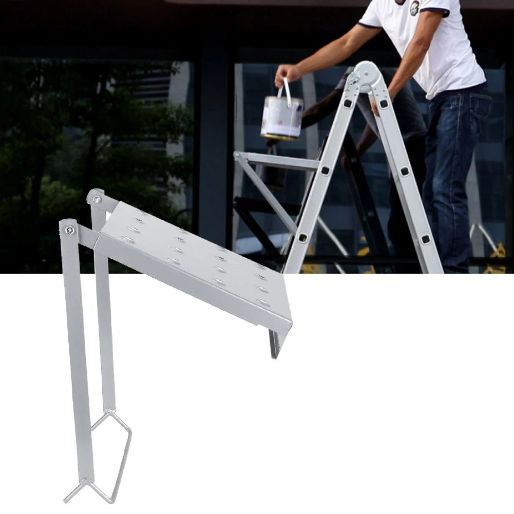 Ladder Work Platform Foldable Non-Slip 330 lb Capacity