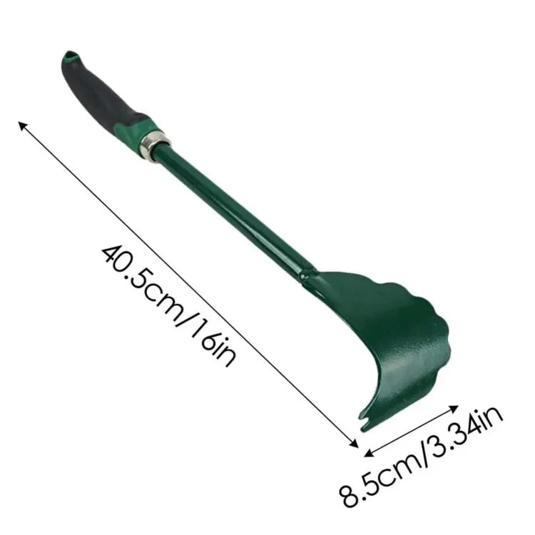 Lawn Mower Deck Scraper Rust-Resistant Metal Rubber Grip