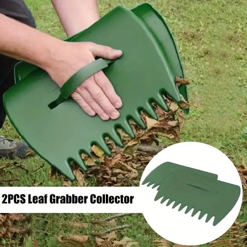 Leaf Scoop Comb-Style Edge Built-In Hand Strap