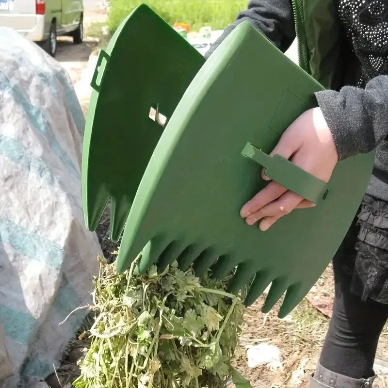 Leaf Scoop Comb-Style Edge Built-In Hand Strap