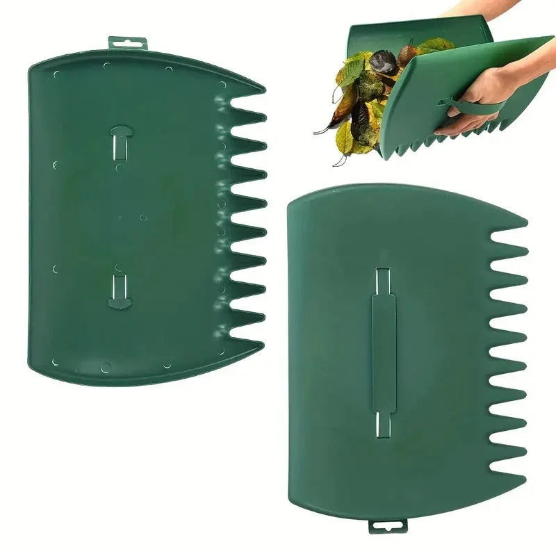 Leaf Scoop Comb-Style Edge Built-In Hand Strap