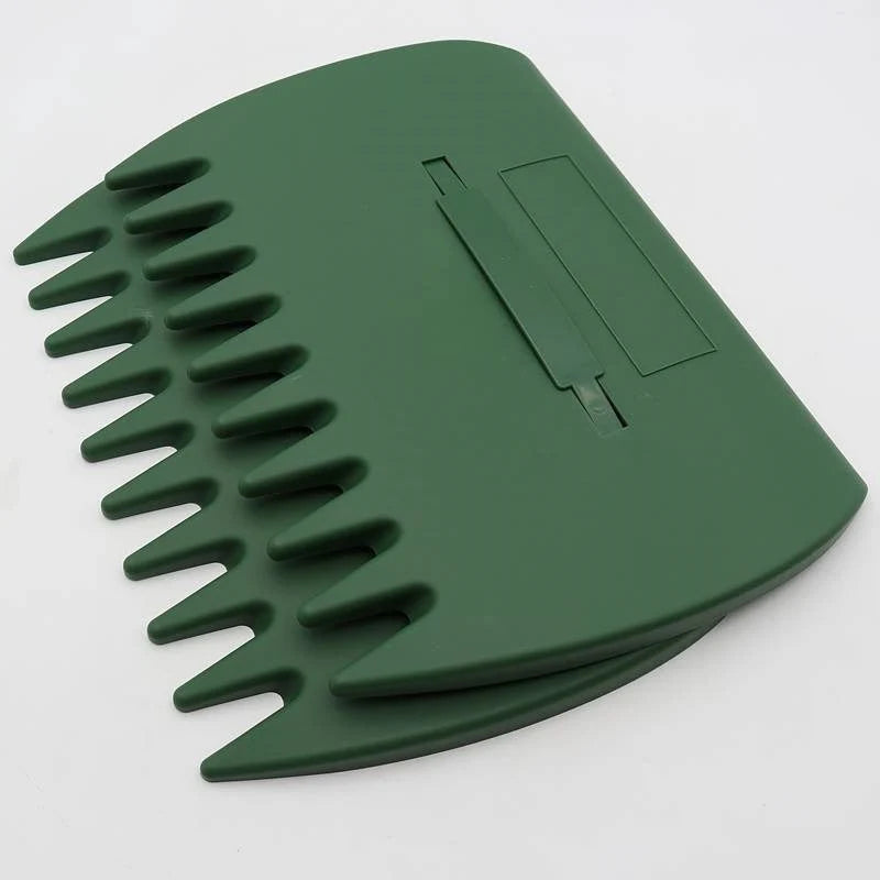 Leaf Scoop Comb-Style Edge Built-In Hand Strap