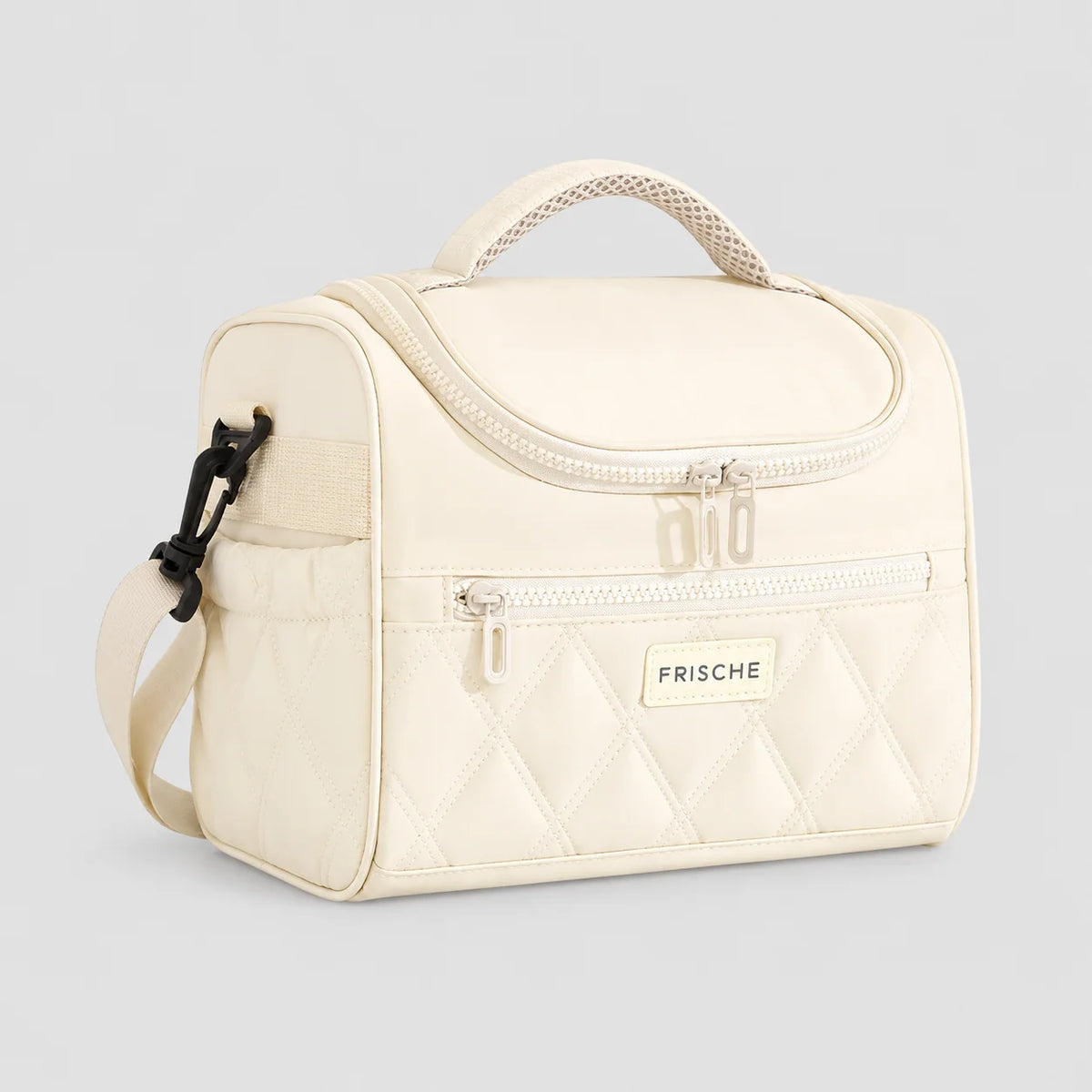 Lunch Cooler Bag Insulated Splash-Resistant Removable Shoulder Strap
