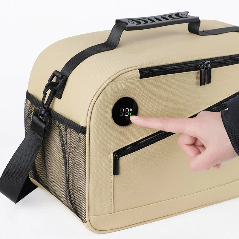 Lunch Cooler Insulated Digital Temperature Display