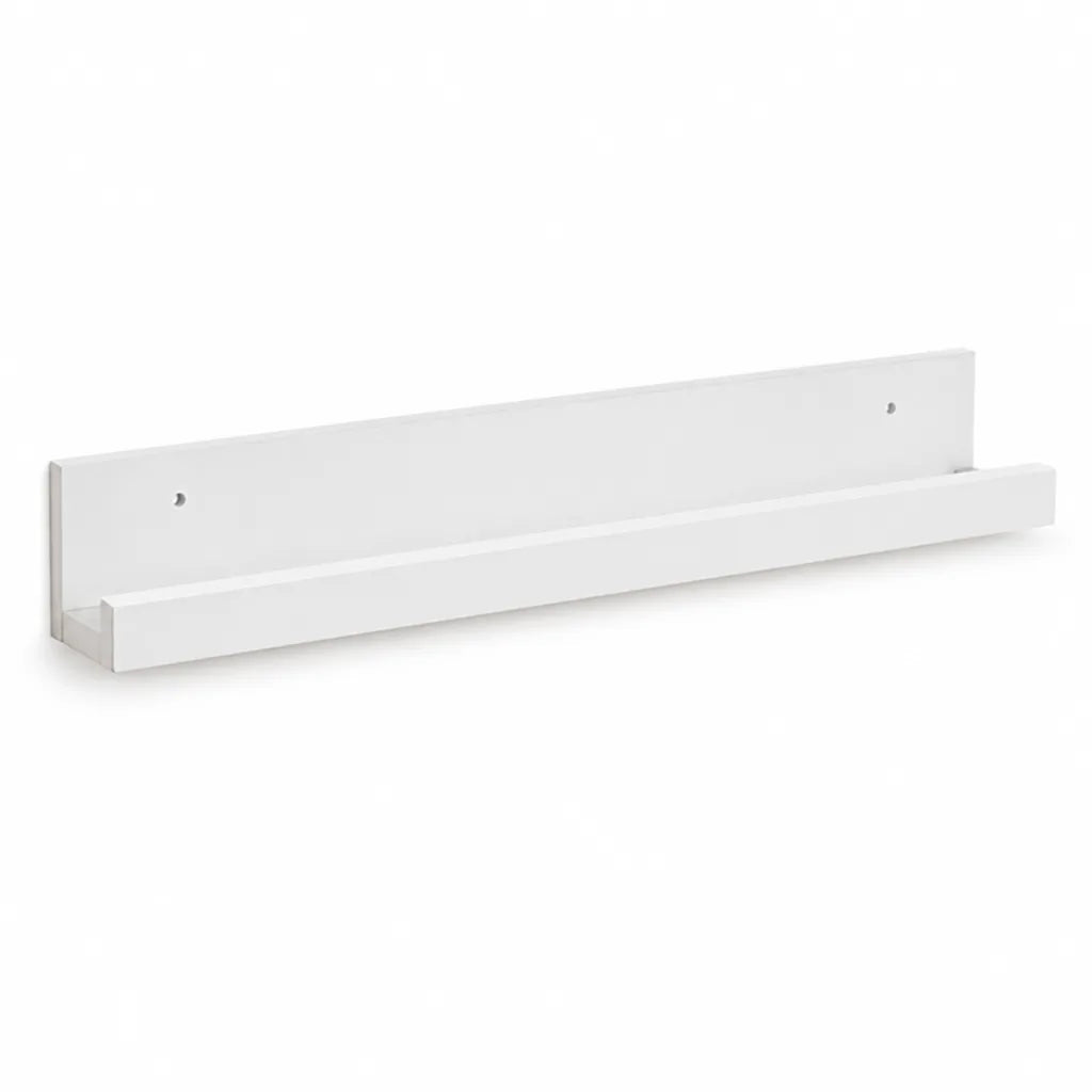 Magazine Holder Compact Space-Saving White Minimalist Design