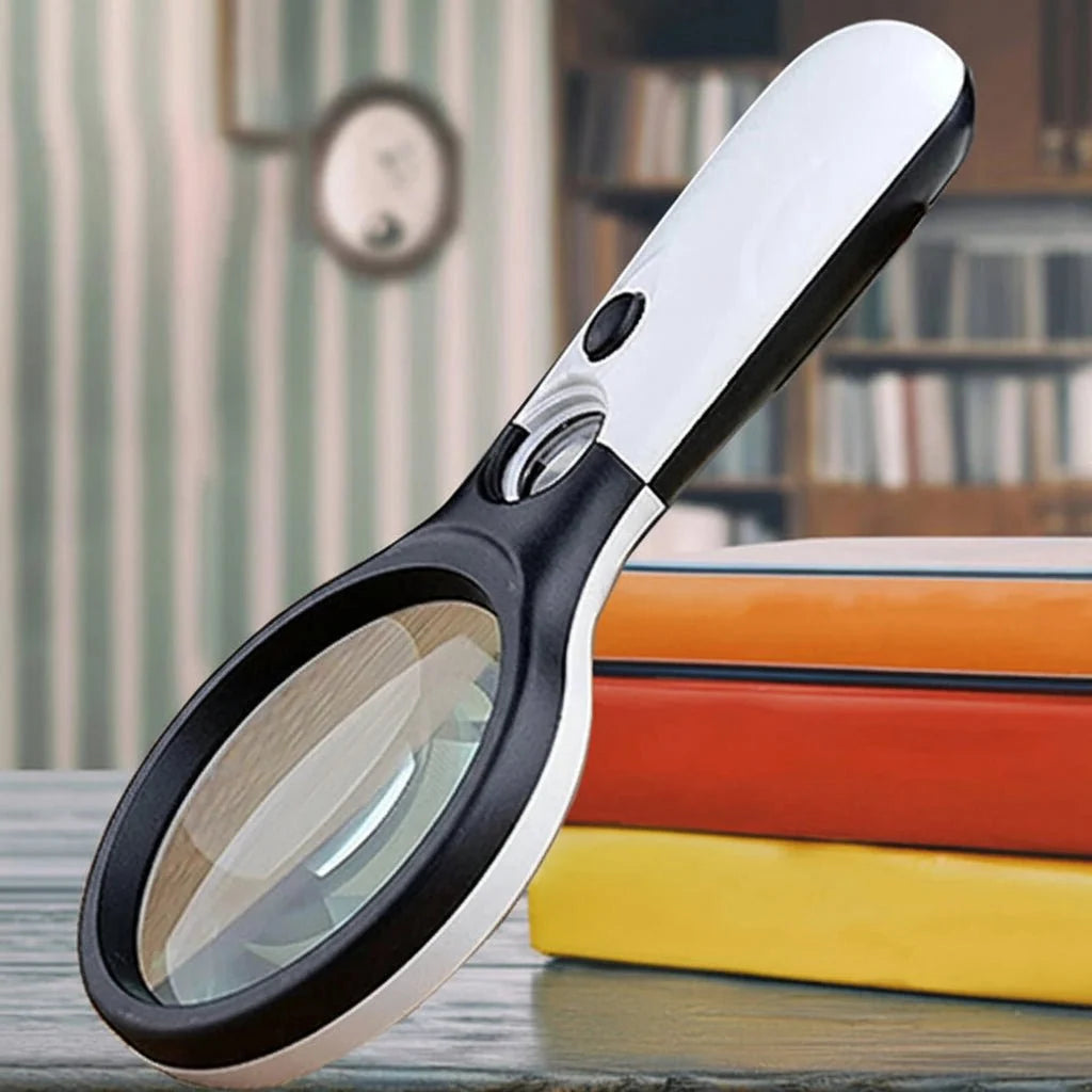 Magnifying Glass Dual Magnification LED Lights