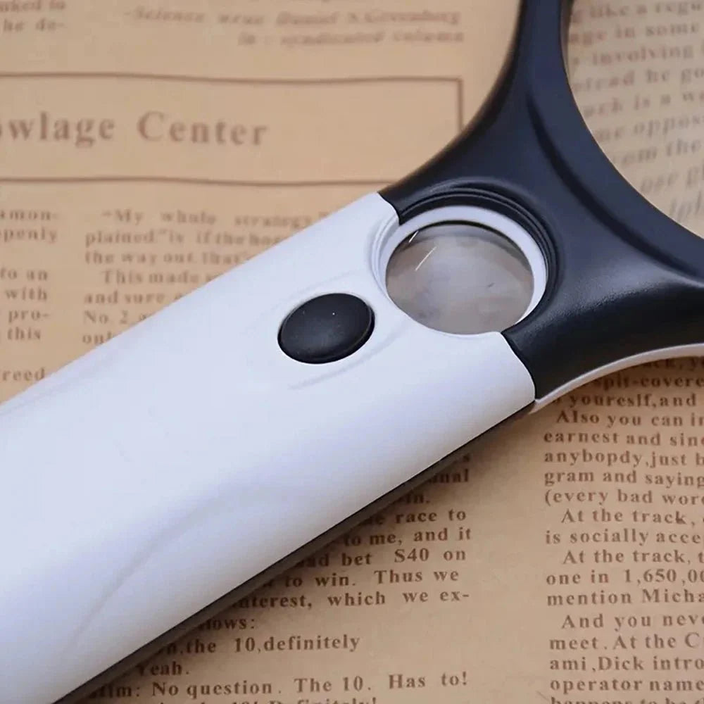 Magnifying Glass Dual Magnification LED Lights