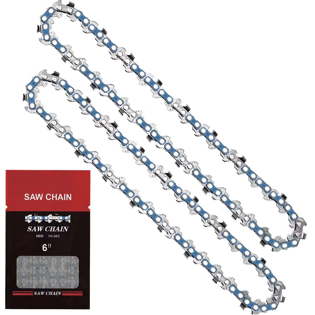 Mini Chainsaw Replacement Chain Stainless Steel Wear-Resistant