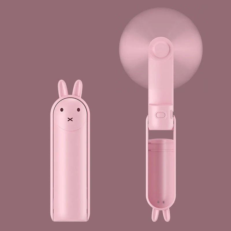 Mini Fan Handheld & Desktop USB Rechargeable Quiet Operation