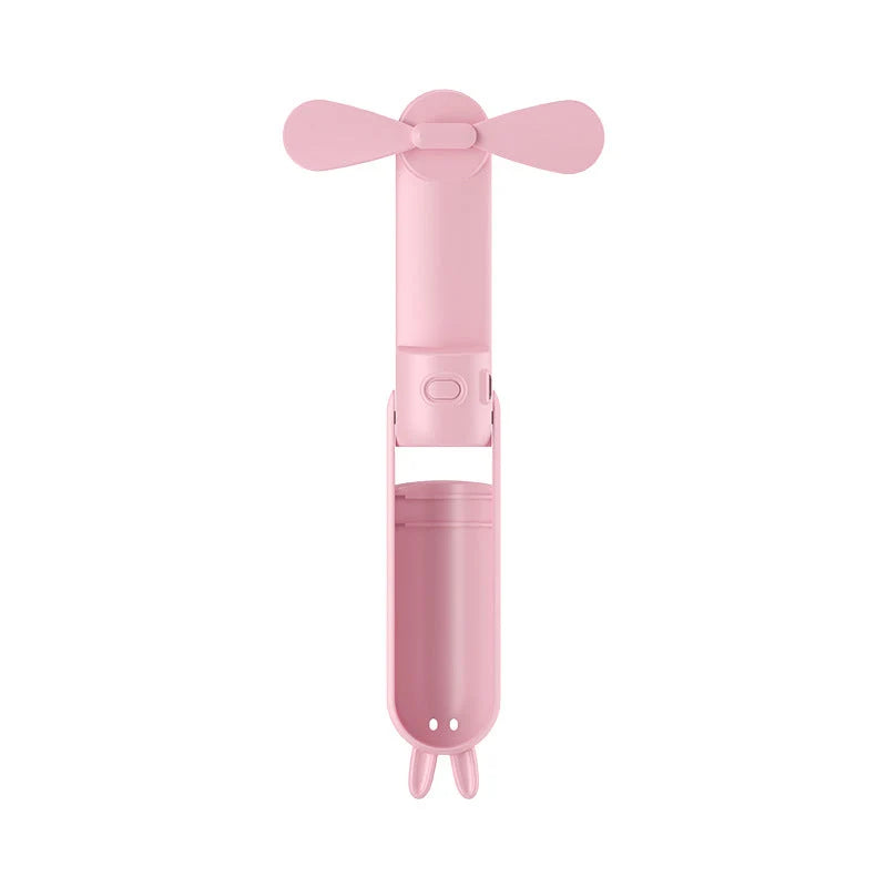 Mini Fan Handheld & Desktop USB Rechargeable Quiet Operation