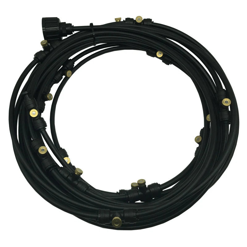 Misting System Kit 6 Nozzles Outdoor Cooling & Watering