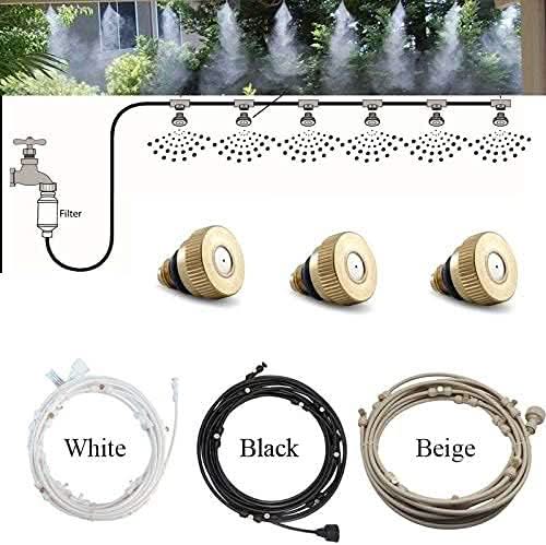Misting System Kit 6 Nozzles Outdoor Cooling & Watering