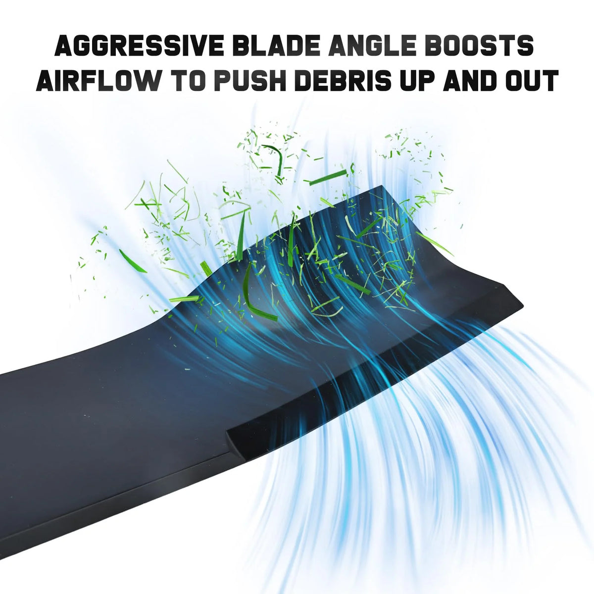 Mower Blades High-Lift Set of 3 Fits 60-Inch Mowers