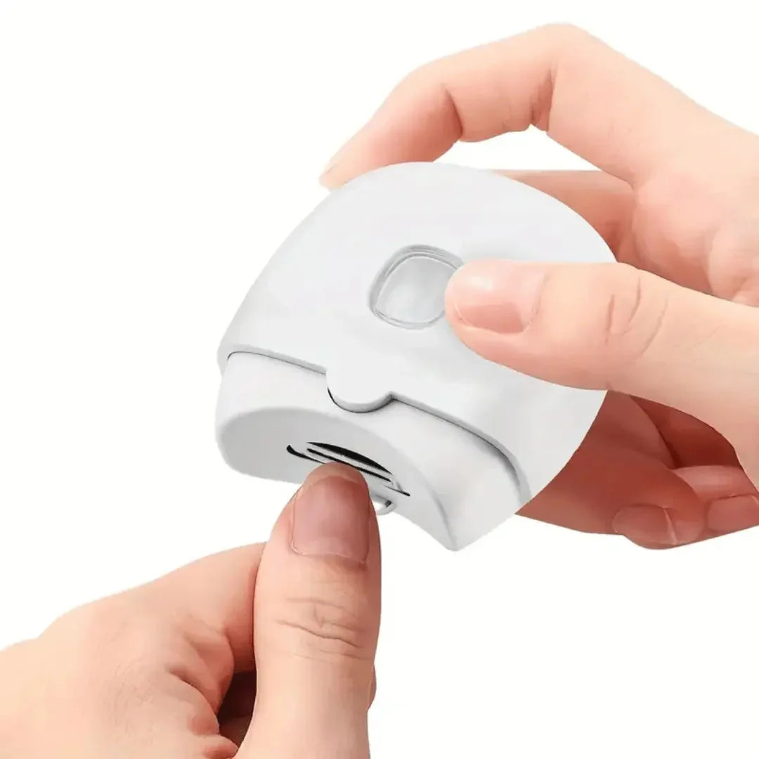 Nail Clipper Electric Guarded Blade LED Light USB-C Rechargeable