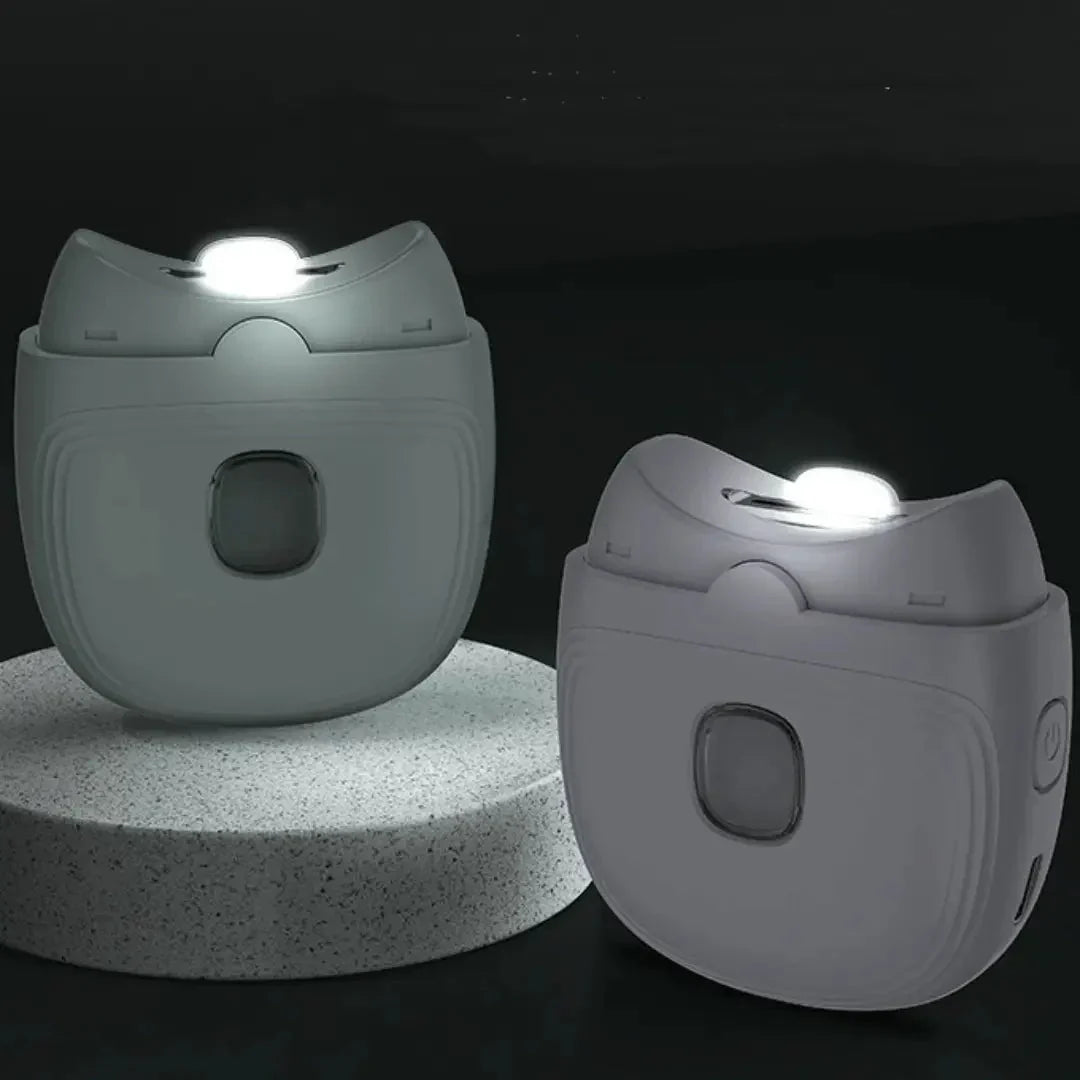 Nail Clipper Electric Guarded Blade LED Light USB-C Rechargeable