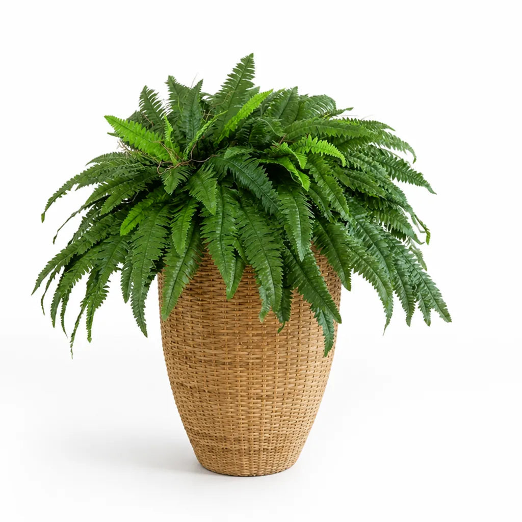 Natural-Looking Indoor/Outdoor Artificial Fern