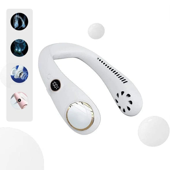 Neck Fan Hands-Free Rechargeable 3 Speed Settings