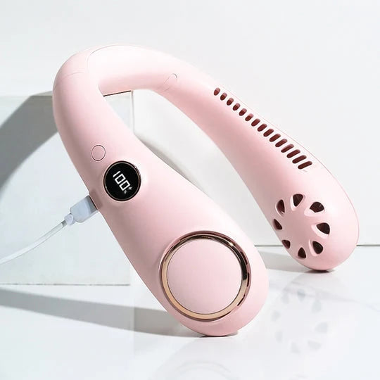 Neck Fan Hands-Free Rechargeable 3 Speed Settings