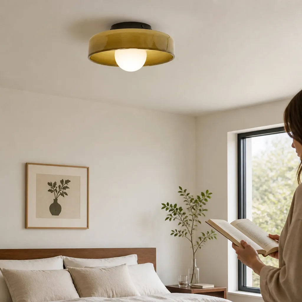 Nordic Clear Glass Ceiling Light (Wall or Ceiling Mount)