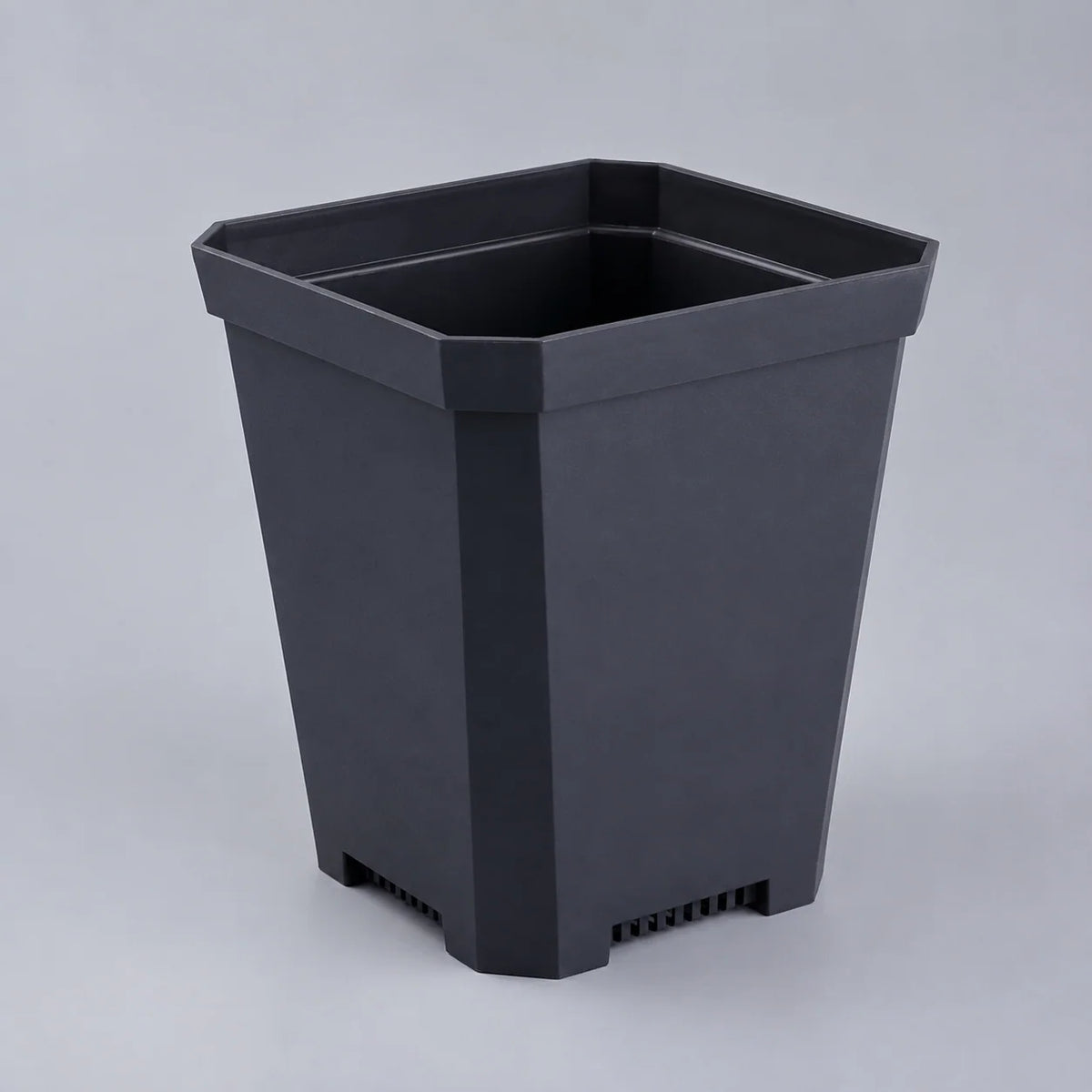 Nursery Pots Square Drainage Holes Set of 10