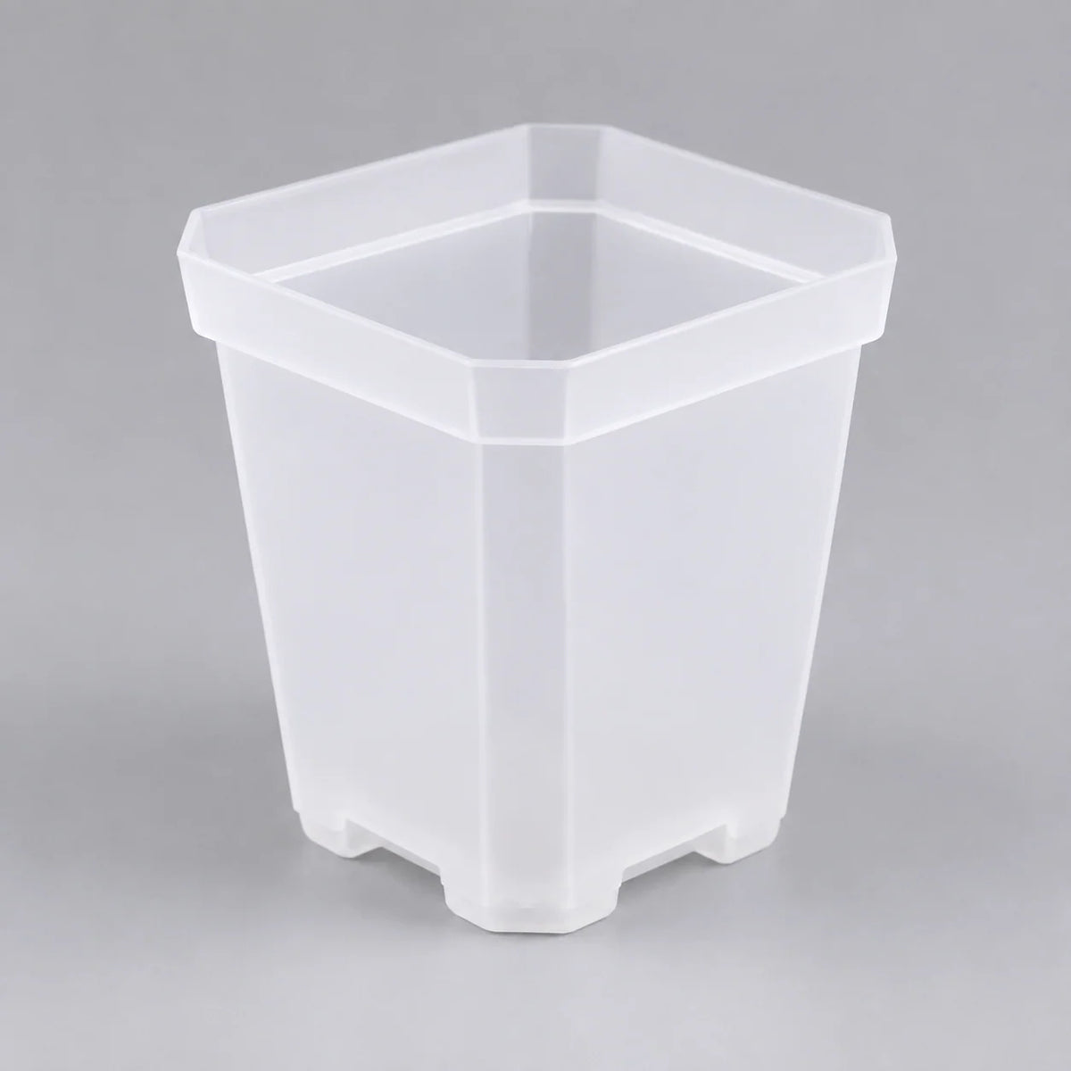 Nursery Pots Square Drainage Holes Set of 10