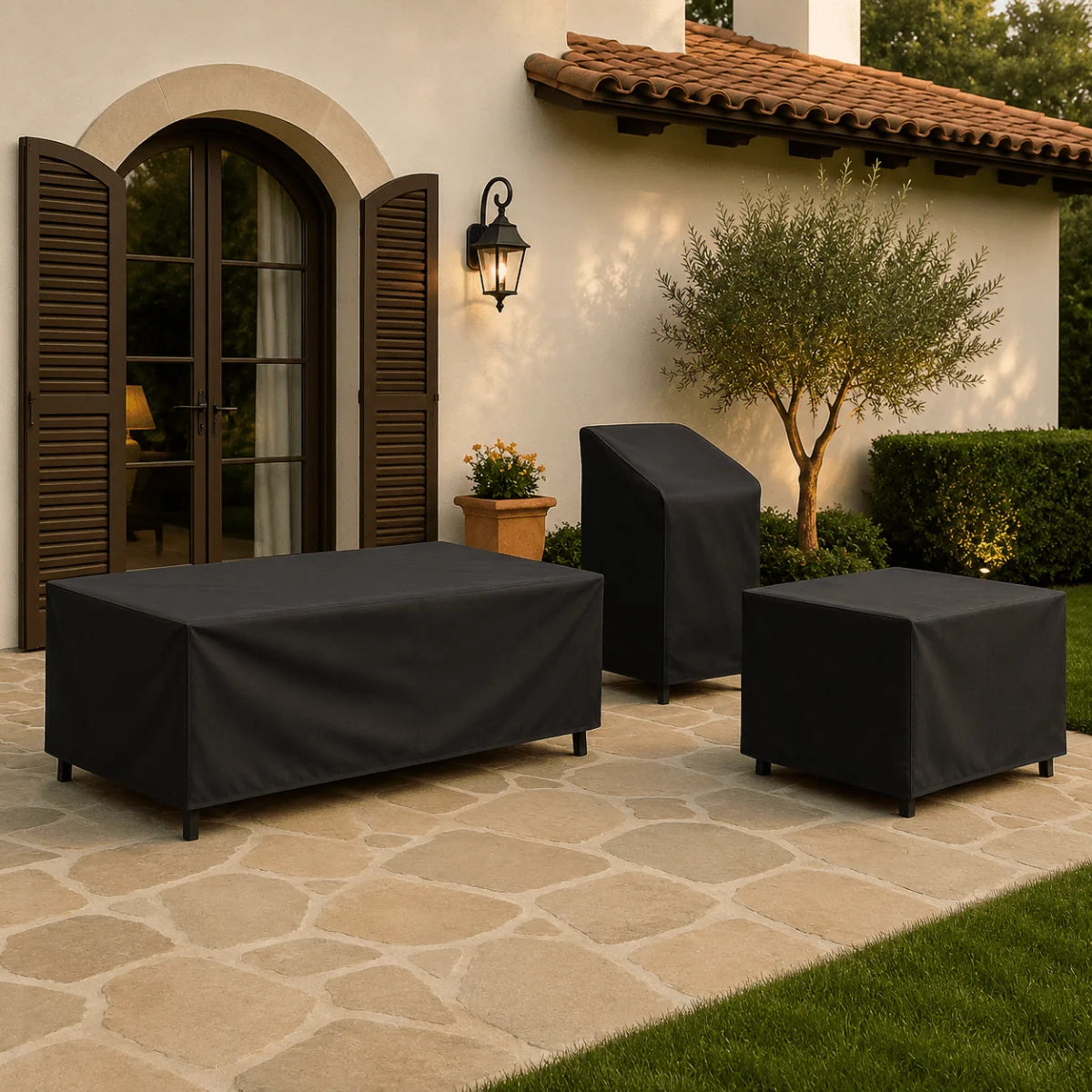 Outdoor Furniture Cover Water-Repellent Dust-Repellent Foldable