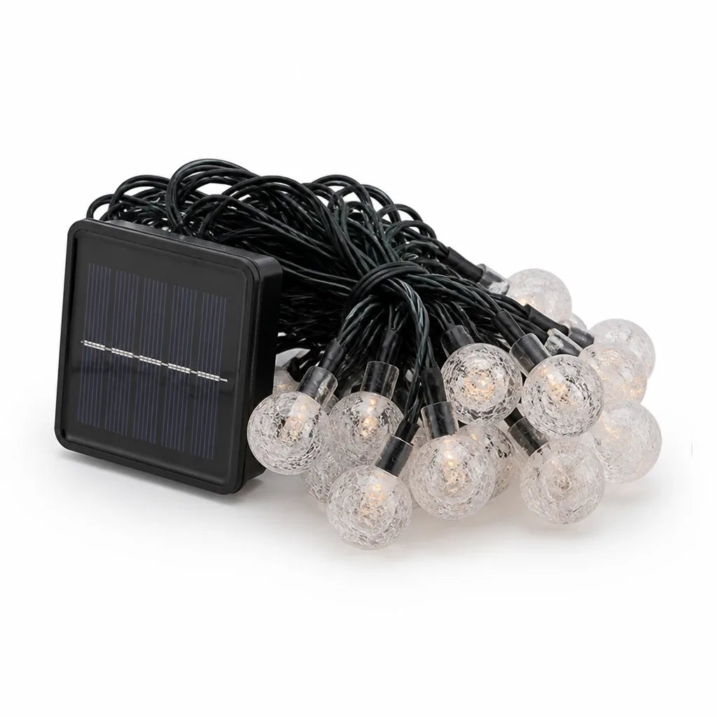 Outdoor Solar LED Globe String Lights (50 Lights)