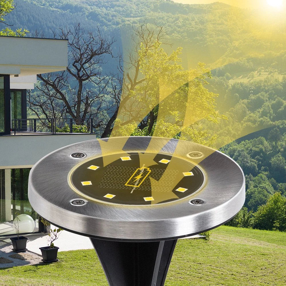 Pathway Lights Solar-Powered Waterproof 4-Pack