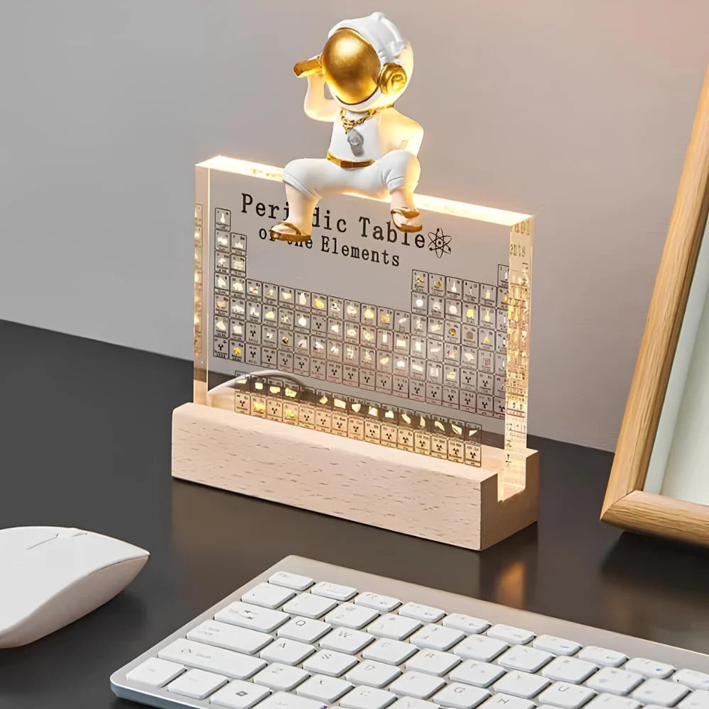 Periodic Table Display LED Illuminated 83 Real Elements
