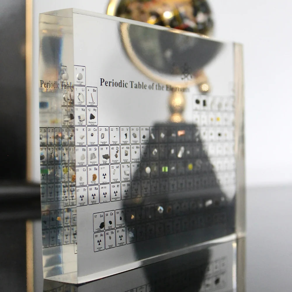 Periodic Table Display LED Illuminated 83 Real Elements