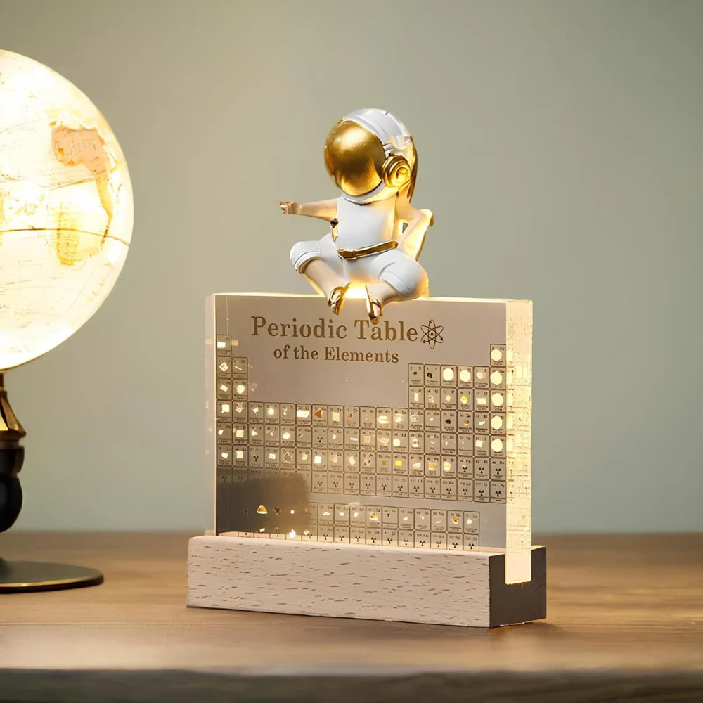Periodic Table Display LED Illuminated 83 Real Elements