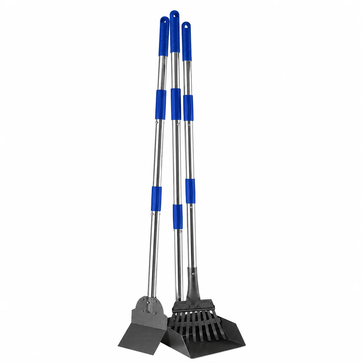 Pet Waste Scooper Set Long Handle Stainless Steel