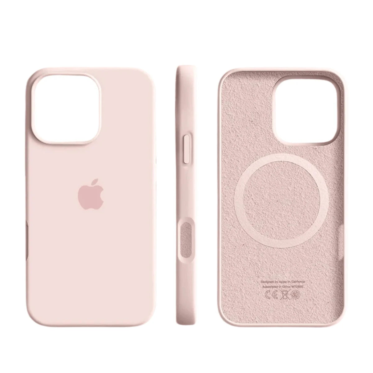 Phone Case Slim Liquid Silicone Magnetic Wireless Charging