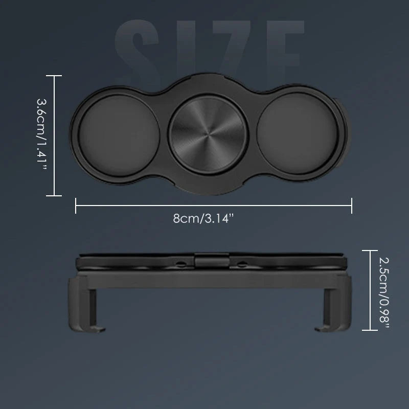 Phone Ring Holder 360° Rotating Foldable Design