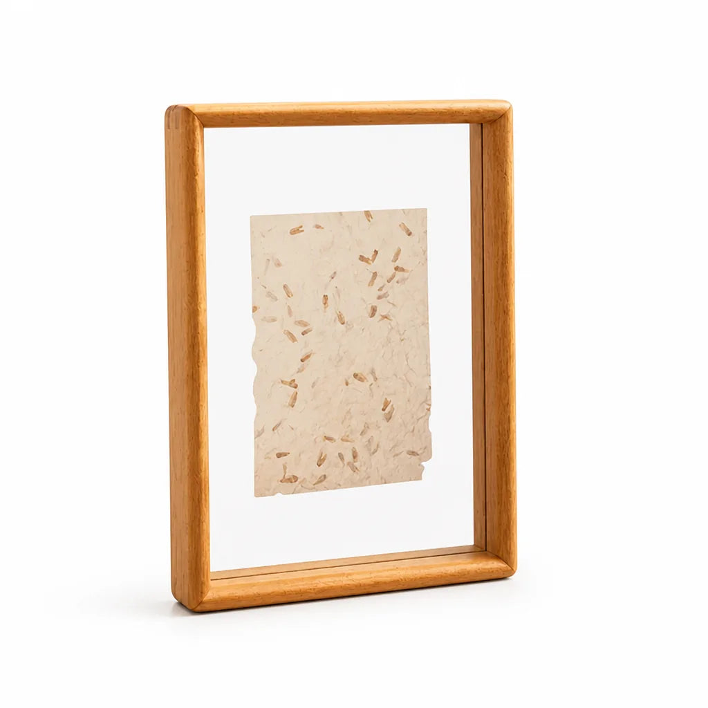 Photo Frame Wood And Glass 4x6 Tabletop Display
