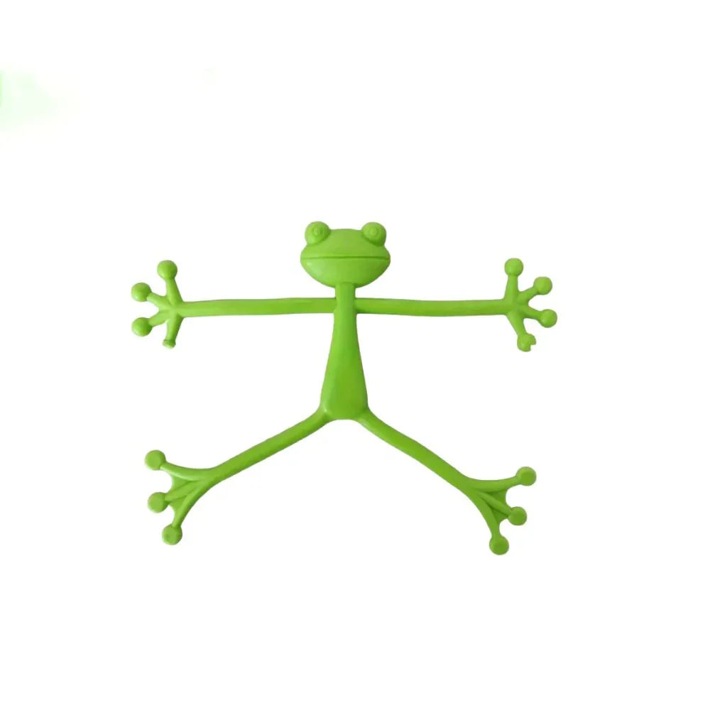Plant Support Stake Plastic Frog Design Compact Space-Saving