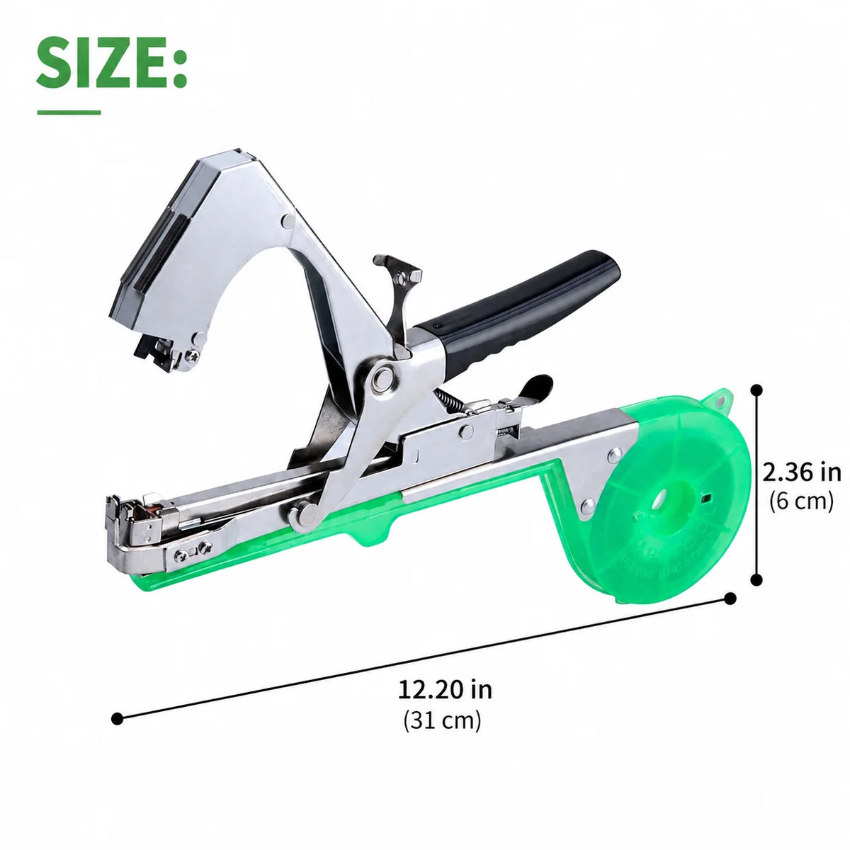 Plant Tying Tool One-Hand Operation Adjustable Tape Loop