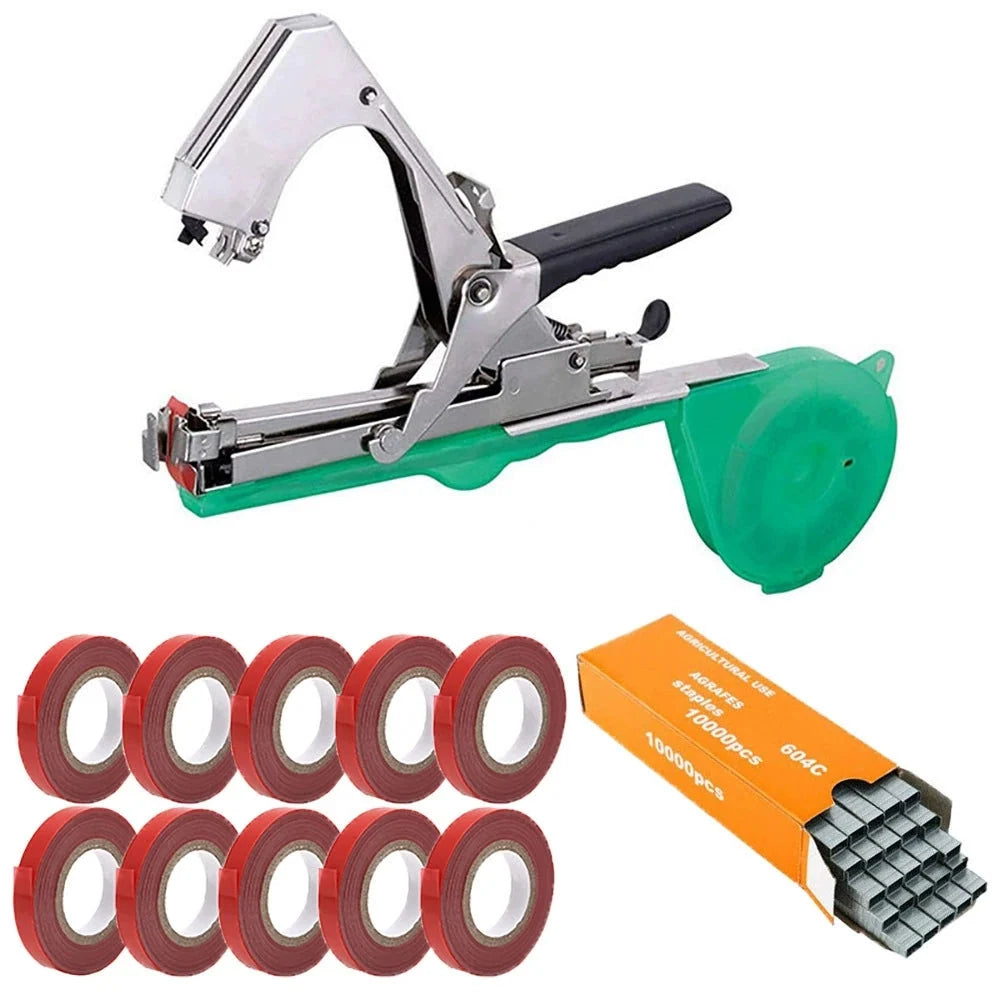 Plant Tying Tool One-Hand Operation Adjustable Tape Loop