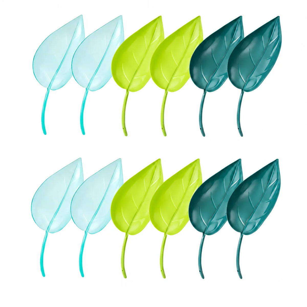 Plant Watering Funnels Leaf-Shaped Spill-Reducing Plastic