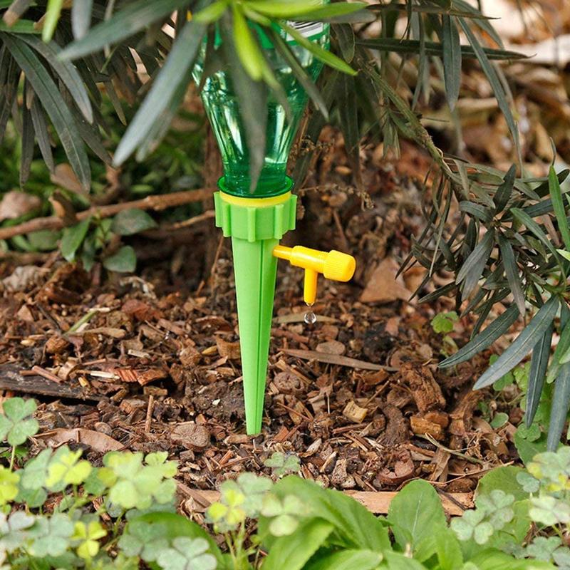 Plant Watering Spike Adjustable Drip Flow Bottle Compatible