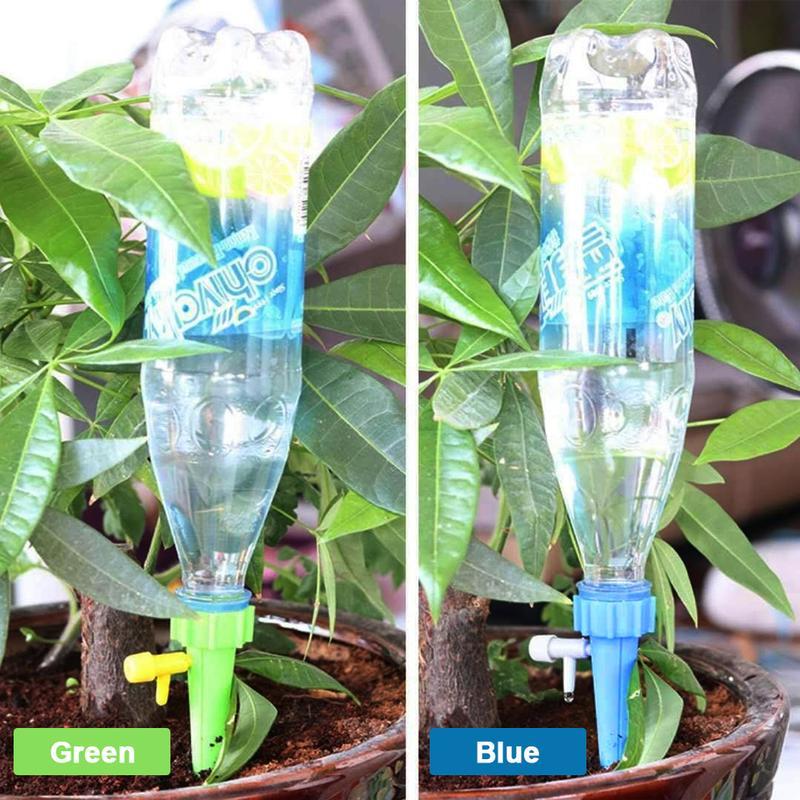 Plant Watering Spike Adjustable Drip Flow Bottle Compatible